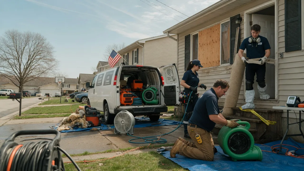Water Damage Restoration in Allenwood, PA near me